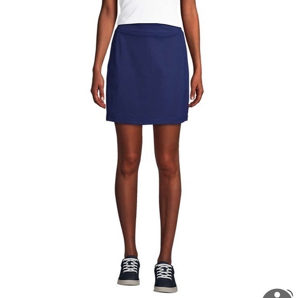 Lands' End Pants - Lands End Active Knit Skort Navy Blue Size 3X